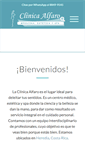 Mobile Screenshot of clinicaalfaro.com